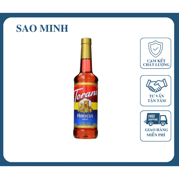 Syrup Hibicus - Torani 750ml